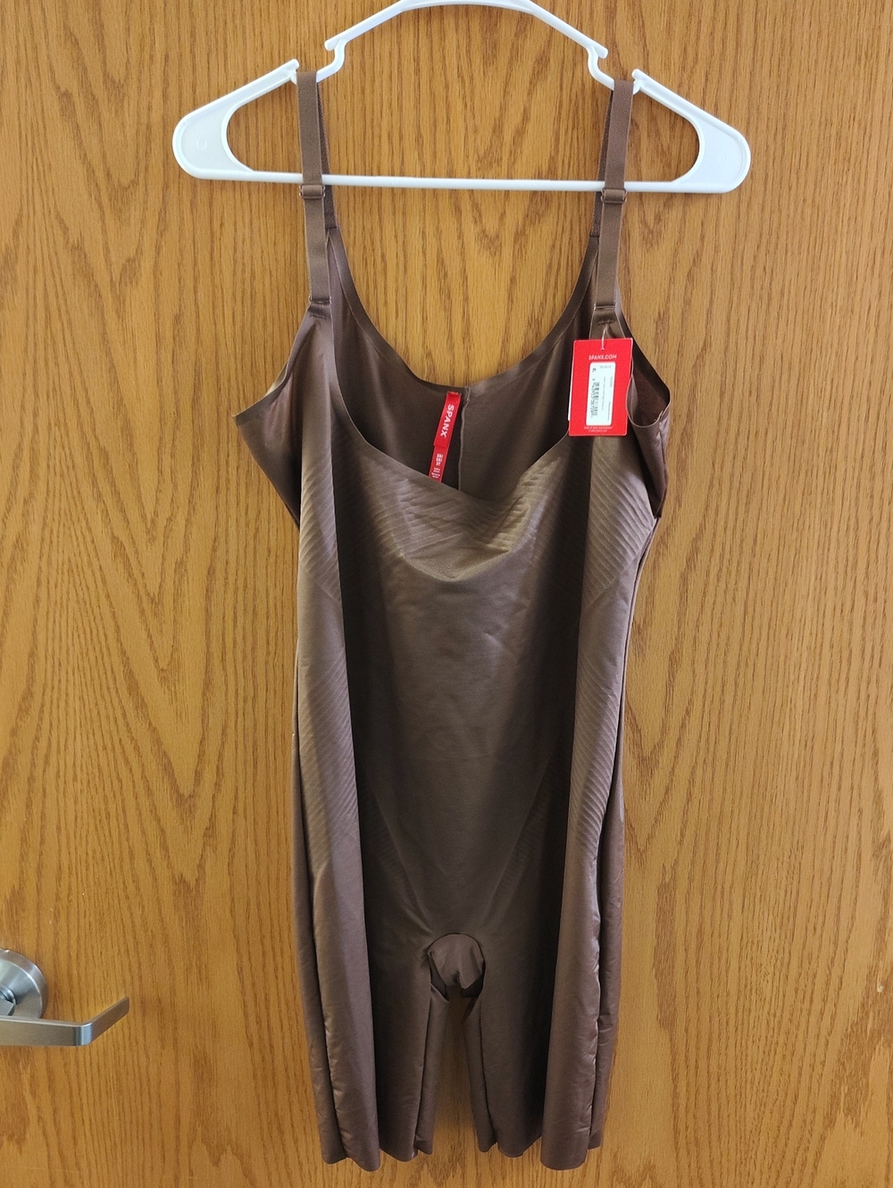 SPANX Brown One-Piece Bodysuit